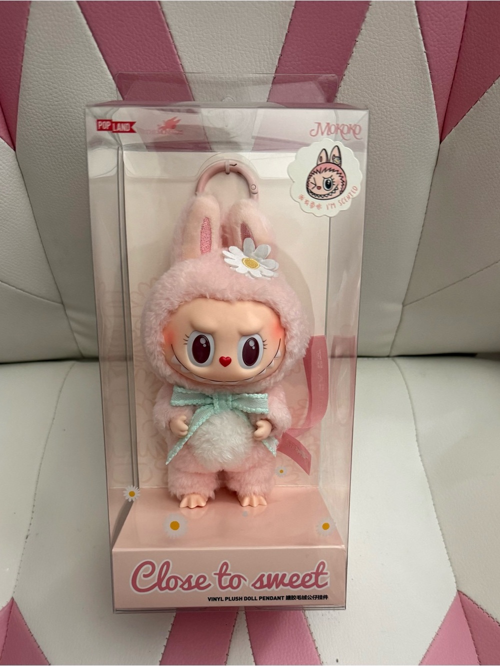 Authentic POP MART Pop Land Exclusive – The Monsters Mokoko "Close to Sweet